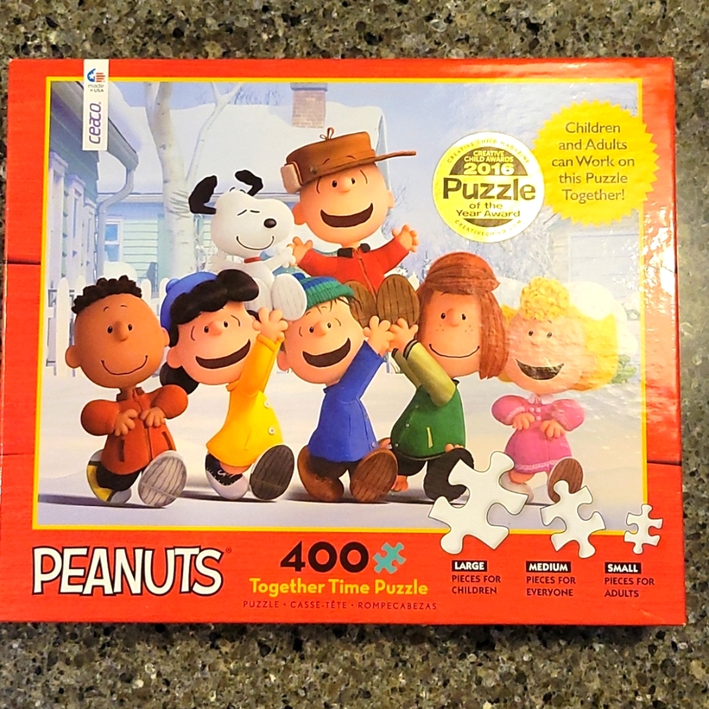 Peanuts Snoopy 400 Pieces Puzzle
